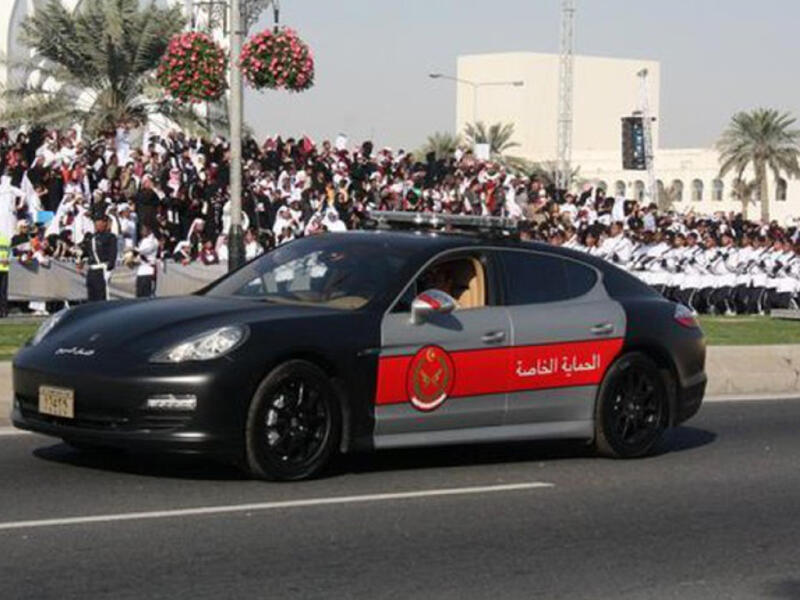 Qatar police car