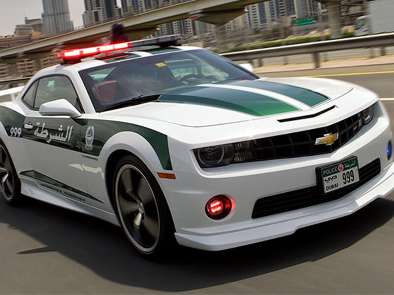 Dubai police car