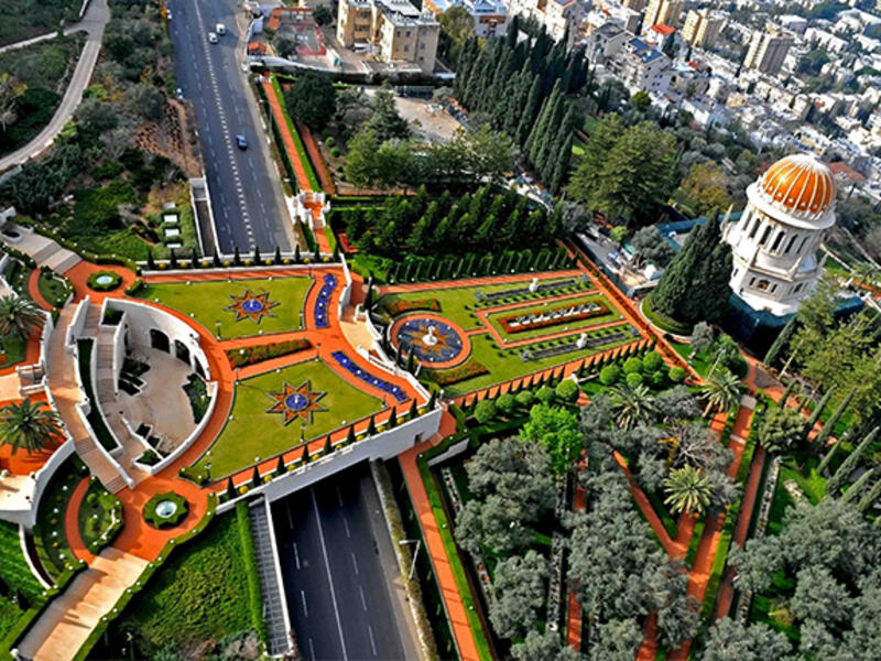 palestine bahai temple  