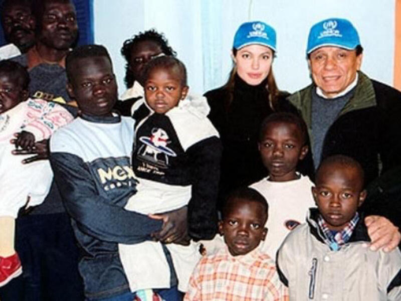 Adel Imam - Known as the "Arab Charlie Chaplin", the Egyptian actor was appointed Goodwill Ambassador for the UN High Commissioner for Refugees (UNHCR) in 2000. He has made numerous trips in Oman, Kuwait, Syria, Algeria and more to raise awareness and fundraise for refugees’ needs.

