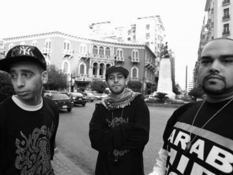 "Arabian Knightz" is one of the rappin' Revolutionist bands (Photo courtesy of the band's Facebook page)