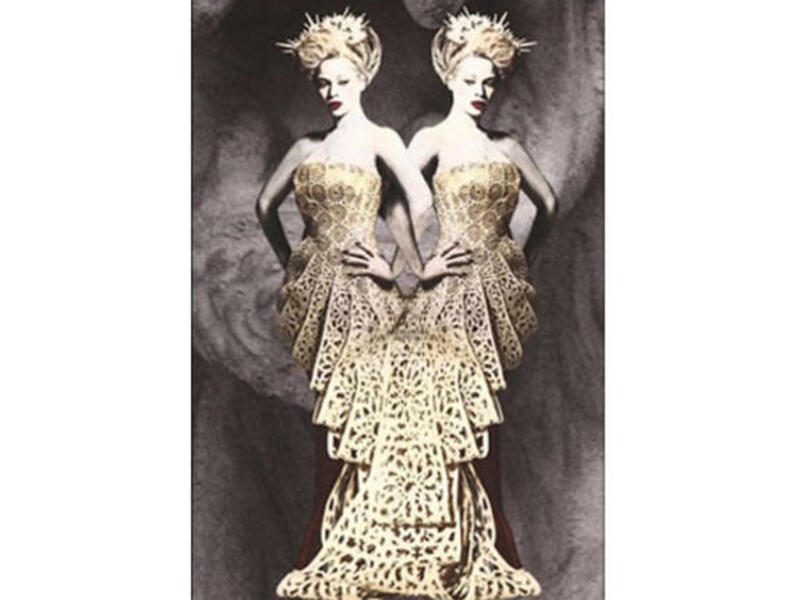 The dress by the UAE based designer as it features in The Mrs Carter Show book