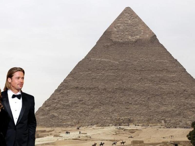 Brangelina at the pyramids?