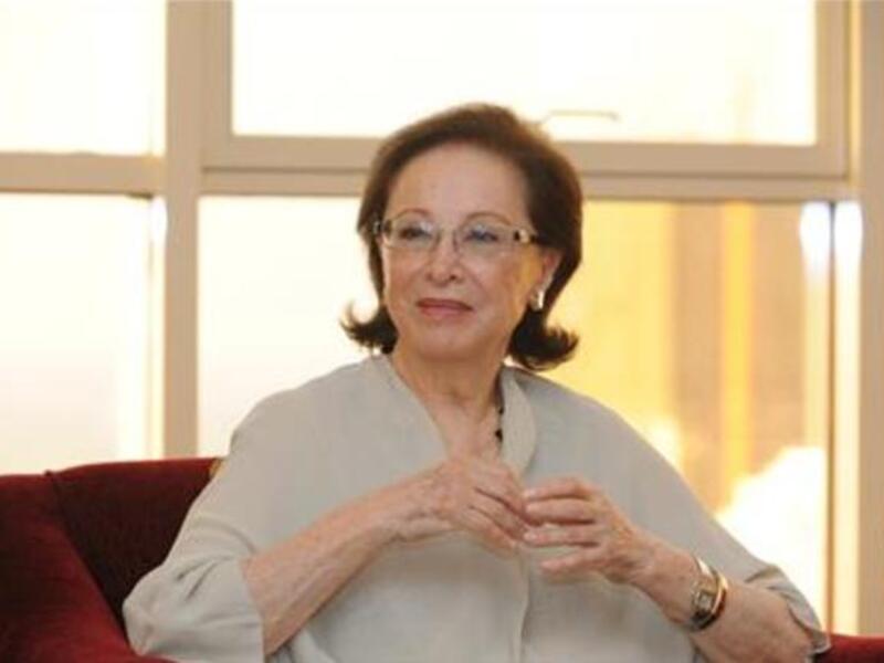 Faten Hamama, who is now open about her stance on politics.