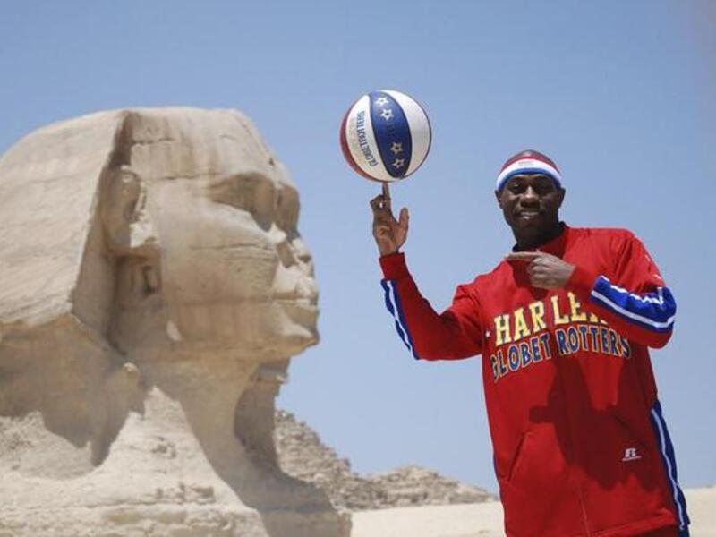 Harlem Globetrotters hit up Egypt