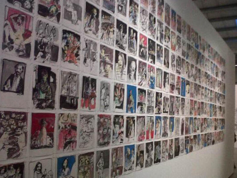 Lebanese artist Jean-Marc Nahas speaks of "misery everywhere" with his graphic art (Photo courtesy of jeanmarcnahas.com)