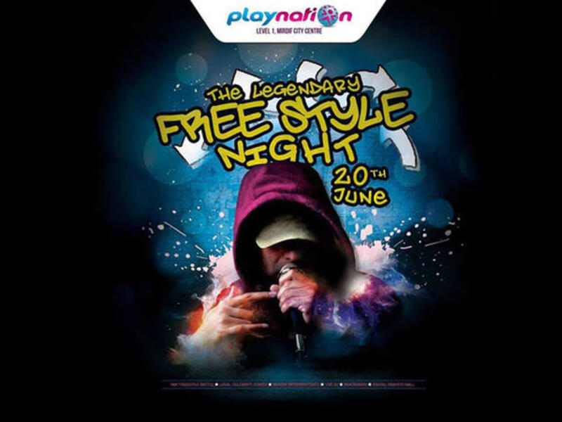Dubai rappers bringin' down 'da house tonight! (Photo courtesy of the event Facebook page)