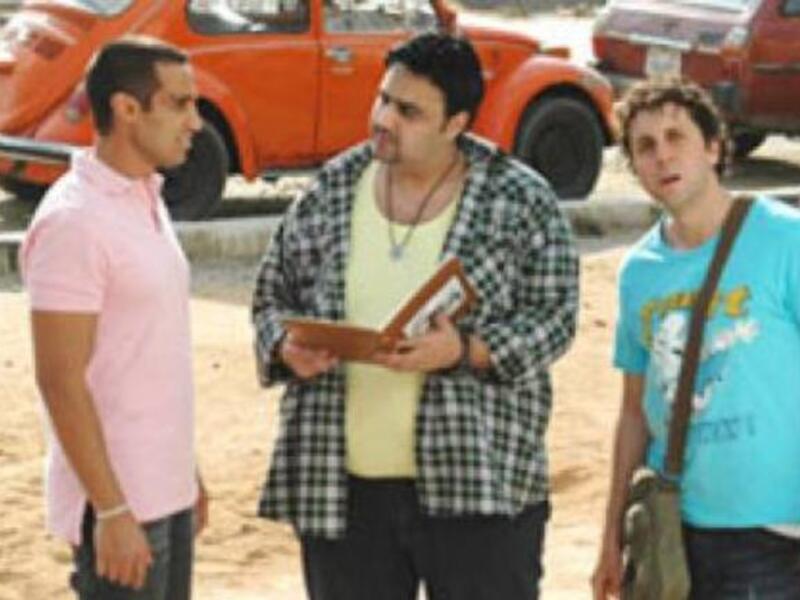 Comedy trio Ahmed Fahmy, Hisham Maged and Shiko have started shooting scenes for their latest movie.