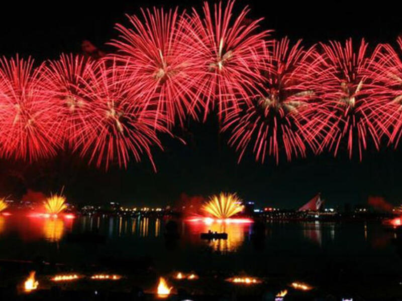 Record-breaking fireworks are still set to take over the Dubai sky on New Year's Eve, but several concerts have been cancelled. (Image: Facebook)