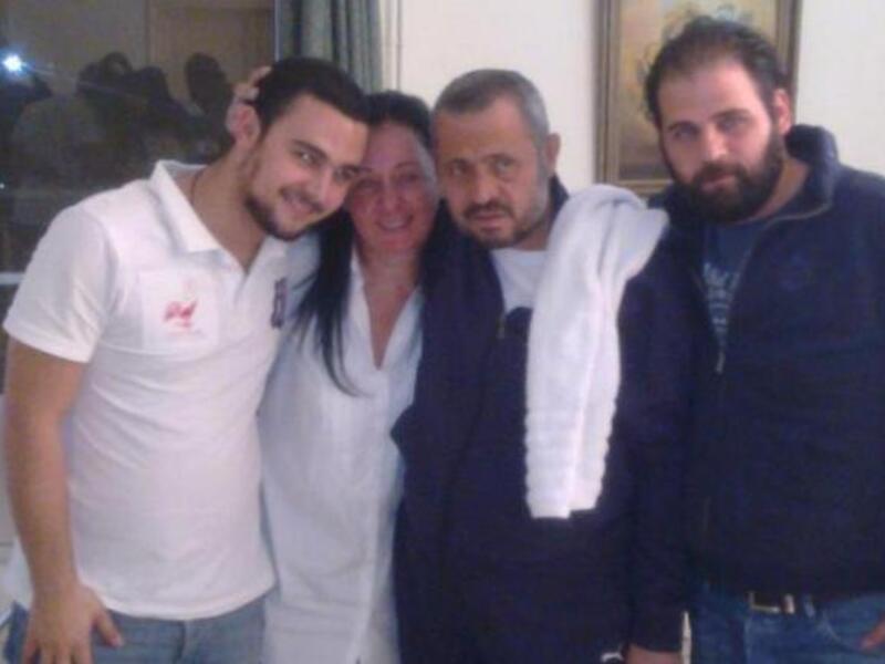 George Wassouf with family