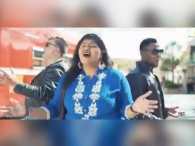 Though the four singers who performed the cover so not know each other, and have full time jobs, they have music in common (Source: Facebook - Gulf News)