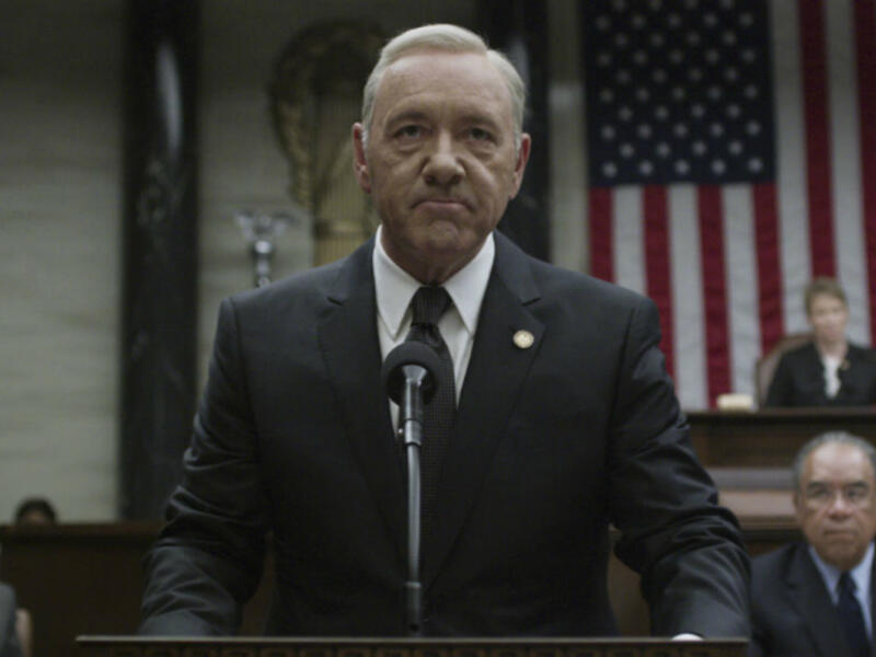 Kevin Spacey as Frank Underwood. (Netflix)