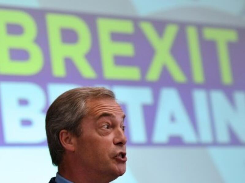 Former UKIP leader Nigel Farage (AFP/Alice Ritchie)