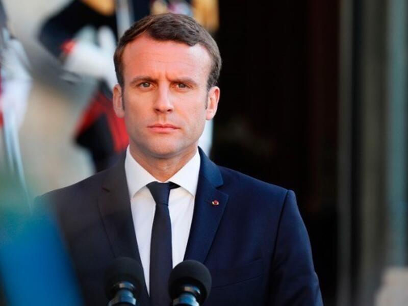 President Emmanuel Macron said U.S. or France will not stay engaged militarily in Syria in the long-term. (AFP/ File Photo)