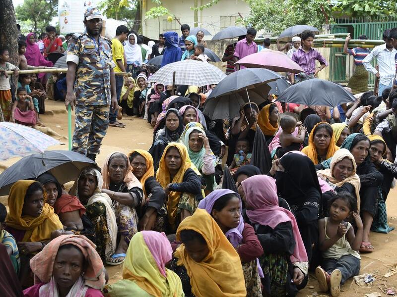  Rohingya Muslim refugees in the Bangladeshi  (AFP/File Photo)	