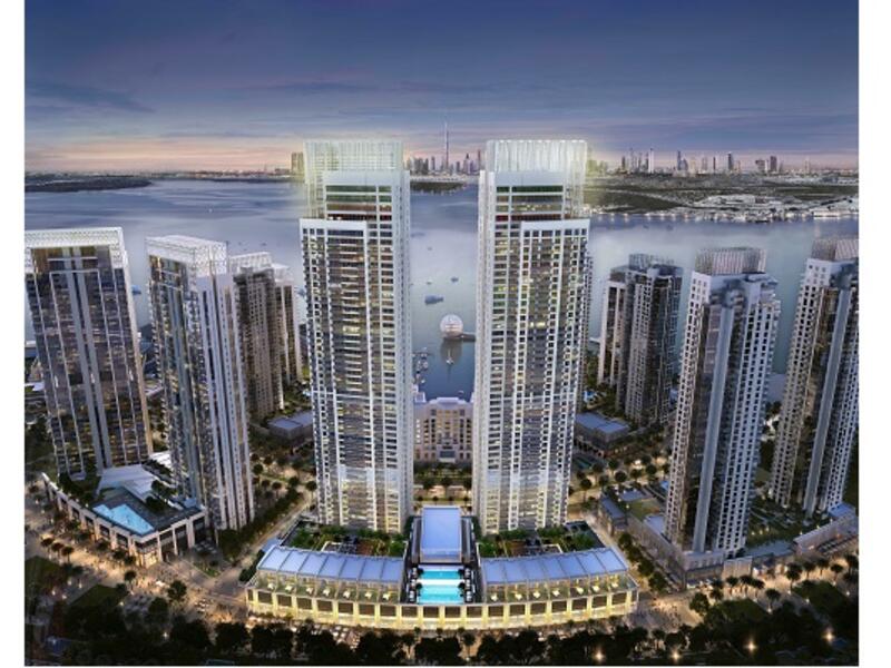 The Harbour Views project will offer residents a panoramic view of Dubai’s skyline.