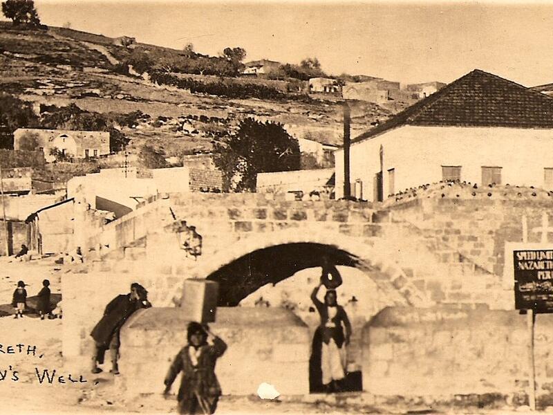 Abbud, Mary’s well, Nazareth (Twitter)