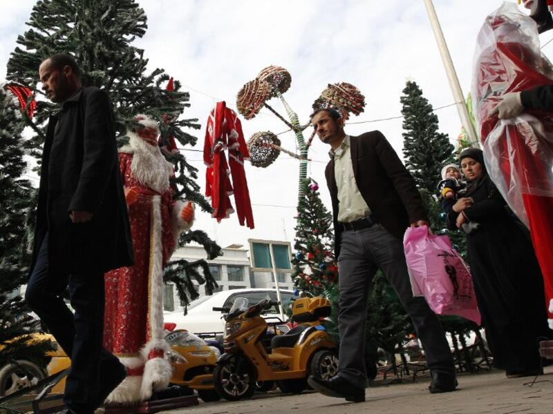 Iraq’s Christians have faced a difficult few years under the shadow of Daesh. Since the beginning of the Mosul offensive many have returned to the now destroyed or vandalized churches they fled two years ago. In happier news, a Muslim businessman has erected a massive Christmas tree in Baghdad to help Iraqis “forget their anguish” over Daesh.