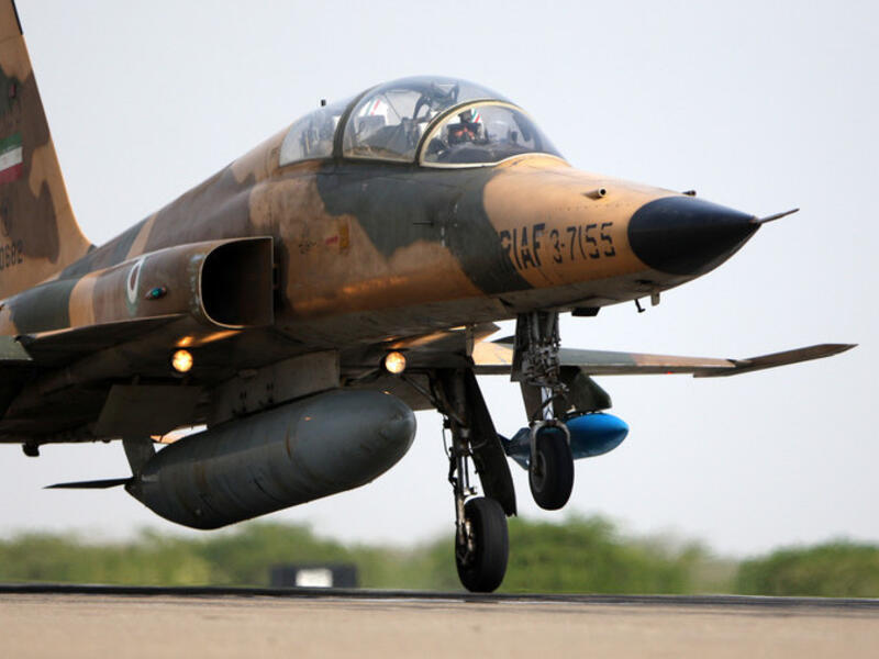 Iranian F-5 fighter jet. (AFP)