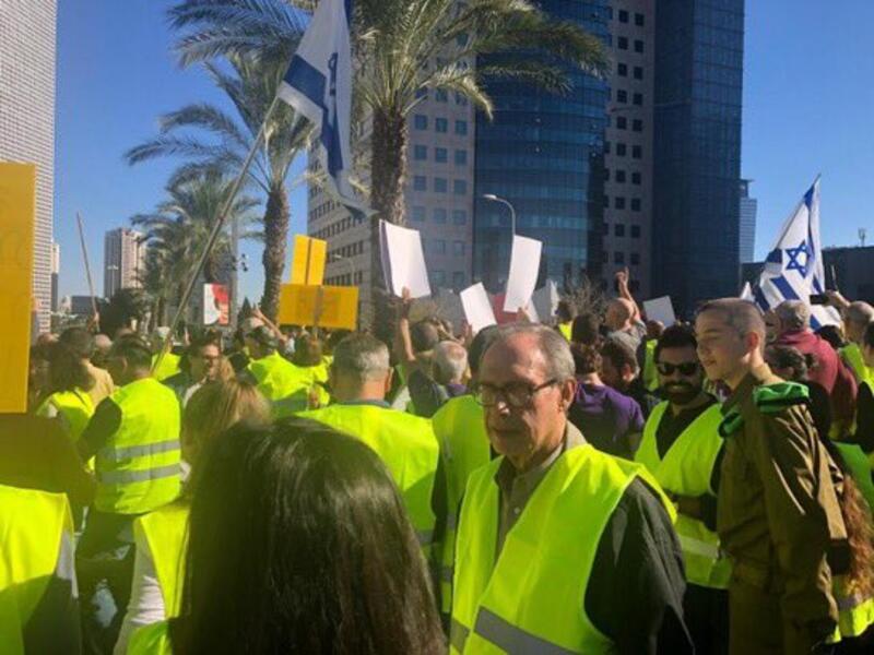 A demonstrations against the rising cost of living on December 14, 2018.(Twitter)


