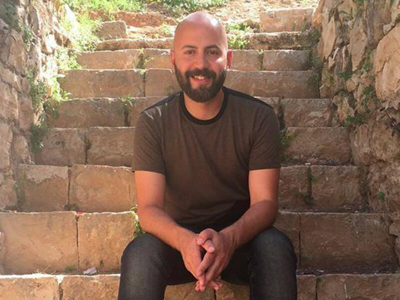 Shamekh Bluwi, a Jordan-based designer, gained recognition after sharing his cut-out fashion sketches online. (Instagram)