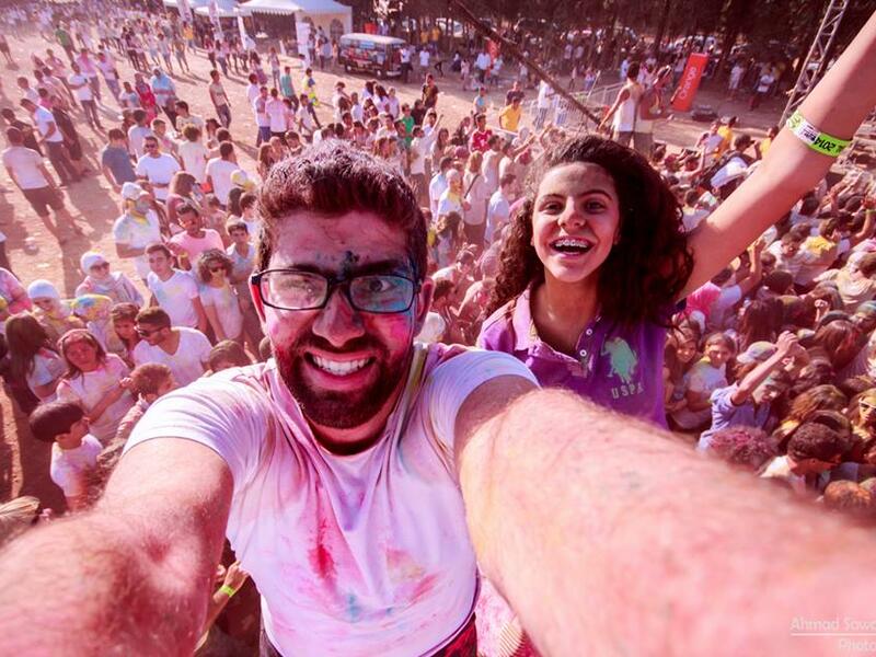 Color Festival in Amman, Jordan. (Facebook)