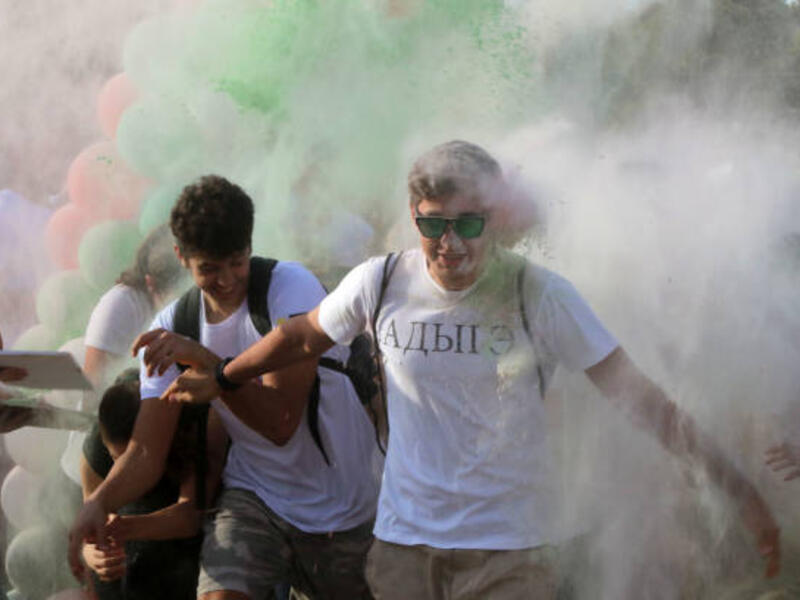 Jordan Plays Host To Color Festival. (gettyimages.co.uk)