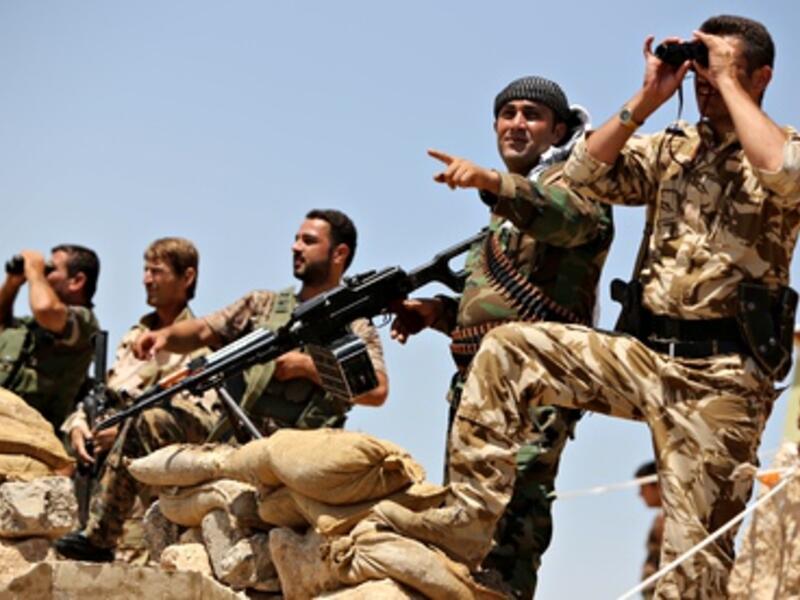 Peshmerga fighters in Iraq. (AFP/File)