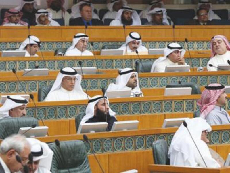 The Saudi embassy in Kuwait filed a lawsuit against Kuwaiti MP Abdulhameed Dashti for criticizing Saudi Arabia's involvement in Bahrain and Yemen. (AFP/File)