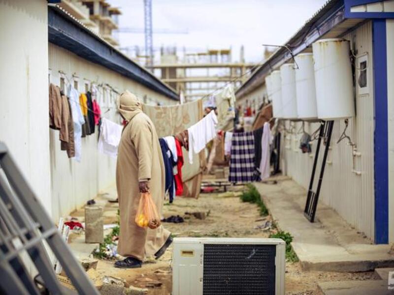 Tawergha refugee camp 2013 (Image courtesy of Martyrs Square Media Facebook)