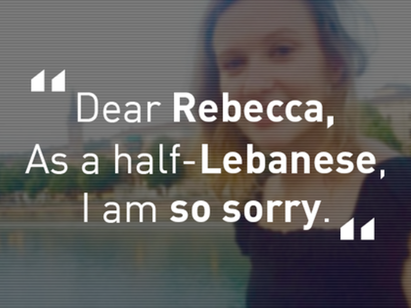 The body of Rebecca Dykes was found at the side of a motorway in Beirut early on Saturday 