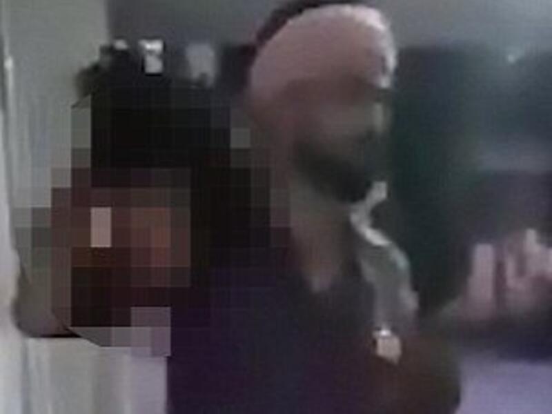 Husband told police he had 'lost his temper' after seeing his wife with his rival (Twitter)