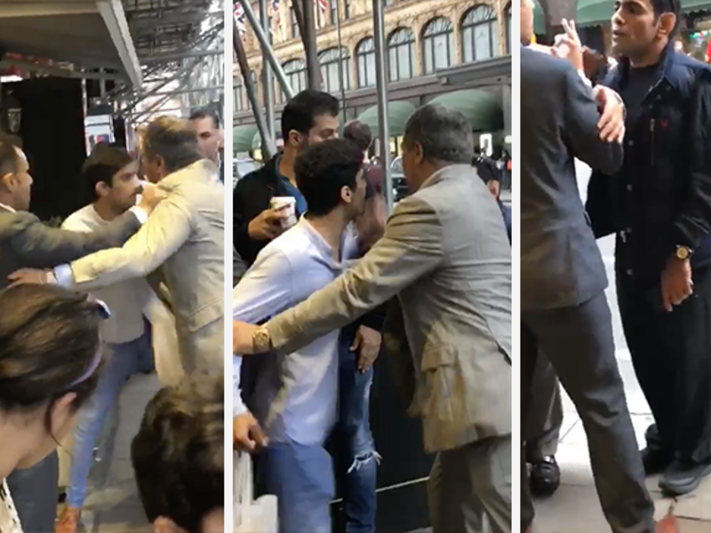 Scotland Yard has announced the beginning of a high-level investigation in an attack targeted the Saudi dissident and satirist, Ghanem Dosari in London in September. (Screenshot from the video/@GhanemAlmasarir)