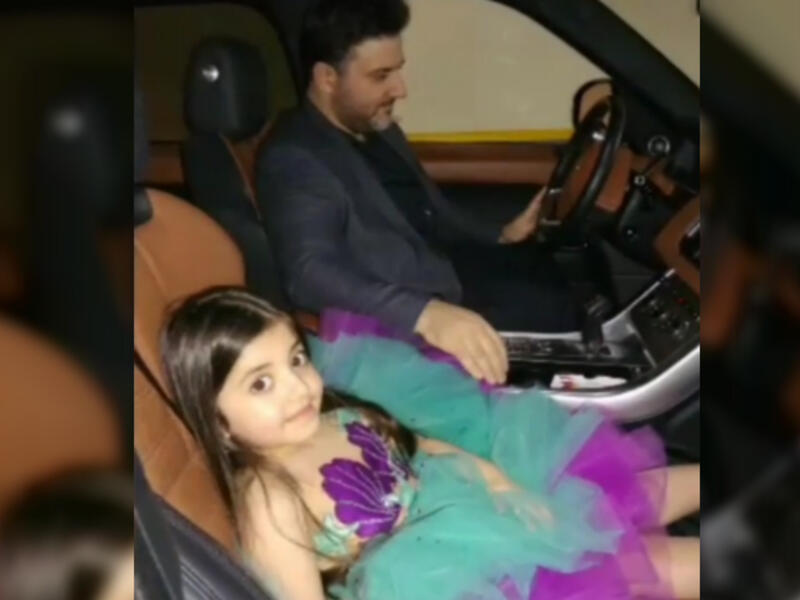 Melhim Zain and his daughter Fatima