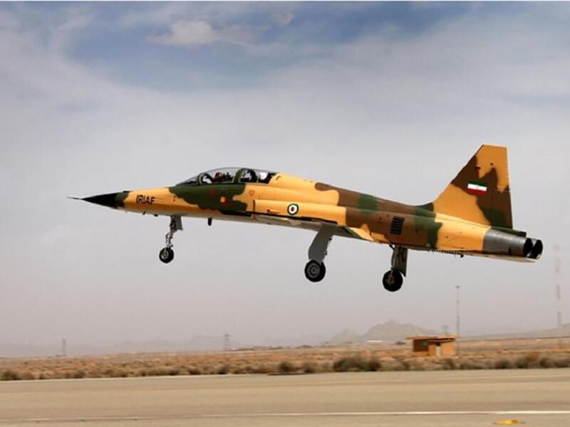 The "Kowsar" domestic fighter jet, a fourth-generation fighter, with "advanced avionics" and multi-purpose radar. (AFP/ File Photo)