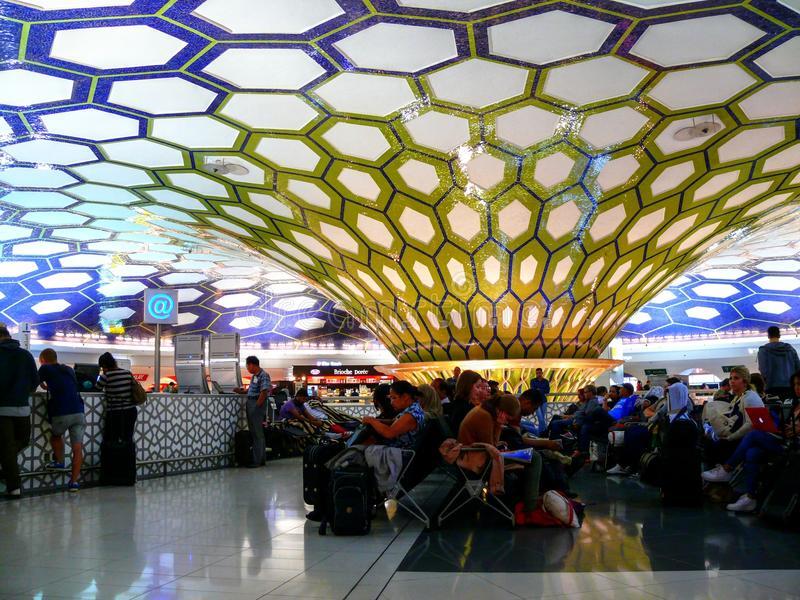 Abu Dhabi International Airport, UAE: This is the second largest airport in the UAE. It has implemented several initiatives that combine great design with technology to ensure that all passengers experience world class levels of service and comfort whilst visiting the capital’s airport. (dreamstime.com)