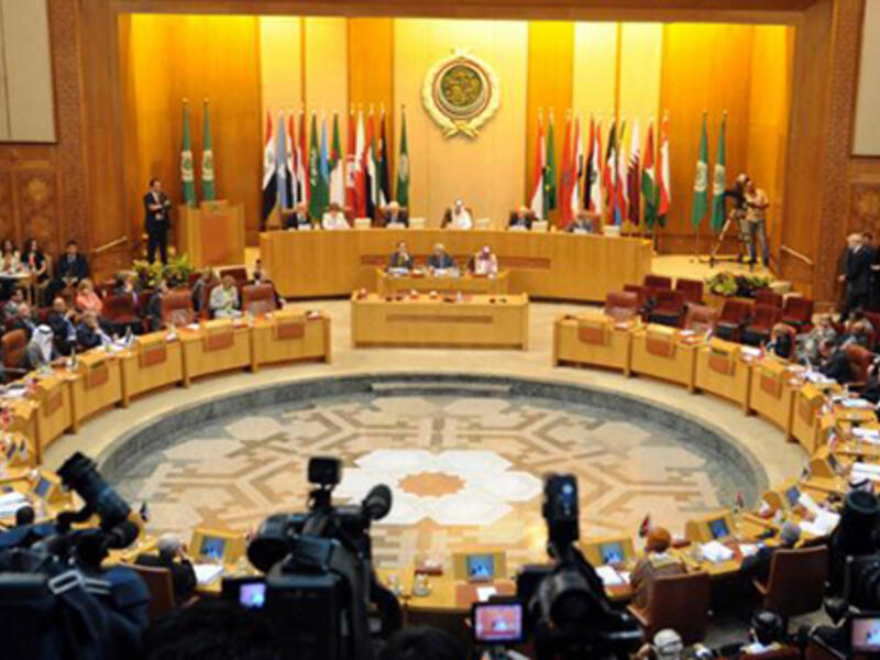 The Arab League meeting over Syria. (AFP/Mohamed Hossam)