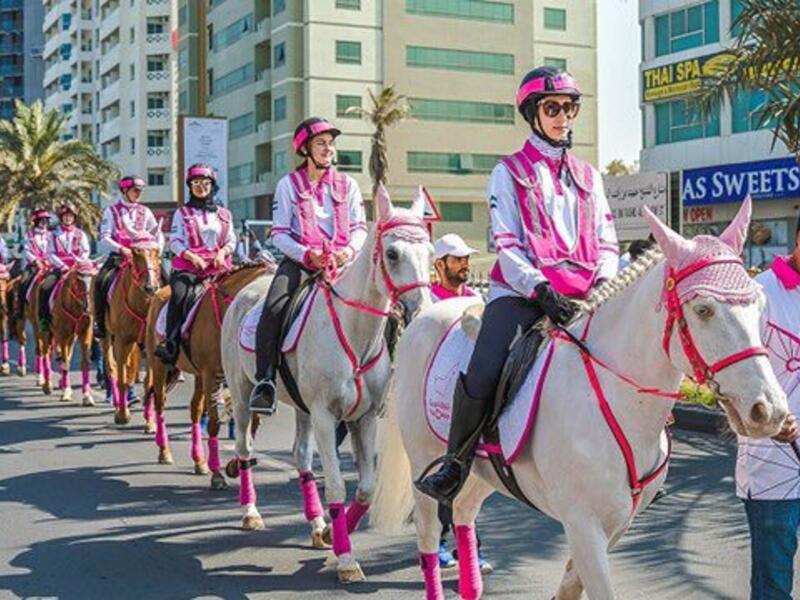 11 breast cancer cases uncovered during 'Pink Caravan Ride' in UAE. (Twitter)