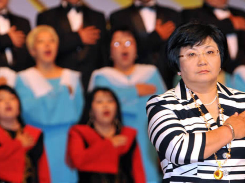 Roza Otunbayeva was sworn in as President of Kyrgystan in 2010. Her other political and diplomatic posts include first ambassador from the Krygyz Republic to the United States and Canada, and the first ambassador to the United Kingdom.