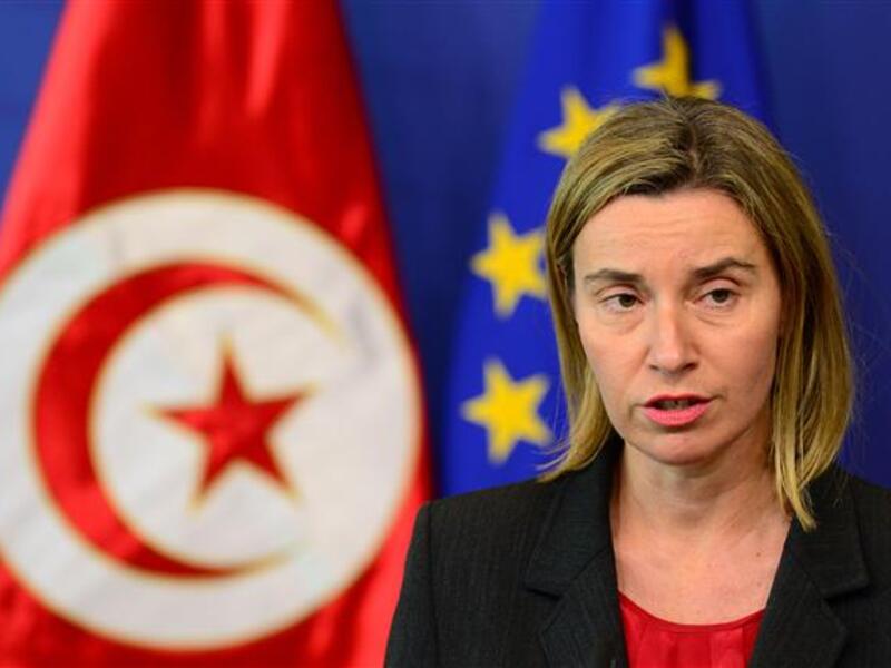 The EU's top diplomat Federica Mogherini said April 26 that Turkey would only get visa-free travel to the bloc once it has met all the required criteria. (AFP/File)