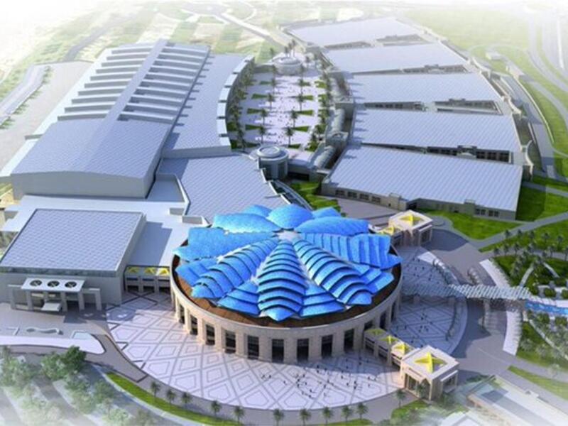 Located about 4 km from the Muscat International Airport, the new convention centre is part of Madinat Al Irfan Urban Development. (Twitter)