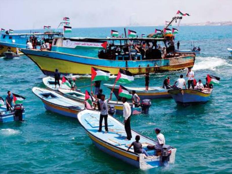 Israel prevented an eighth attempt to break the blockade of the Gaza Strip. (AFP/ File)