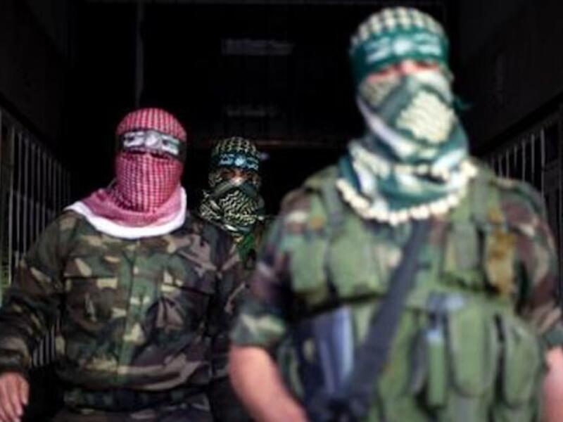 Hamas militants in the blockaded Gaza Strip. (AFP)