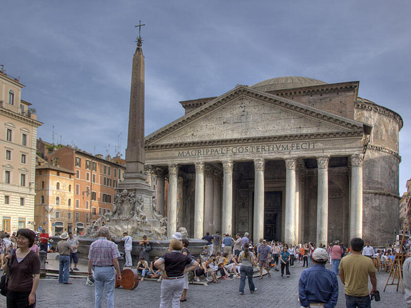The Pantheon in Rome, Italy (Wikipedia Commons)