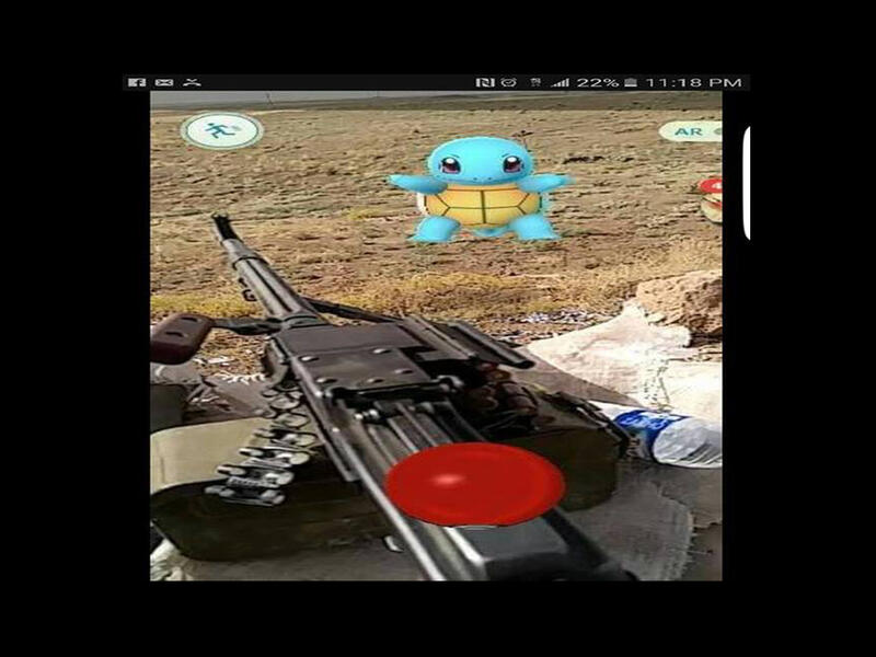 Pokemon ISIS frontlines Mosul Iraq