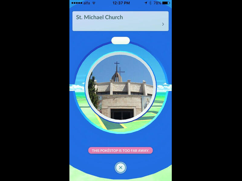 St Michael's church Beirut Lebanon Pokemon