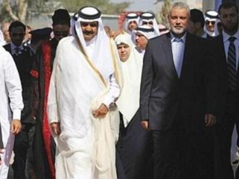 Qatari emir in Gaza