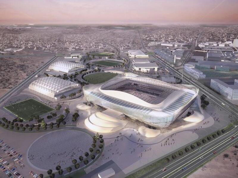 The venue, located just minutes from Hamad International Airport and in the centre of the urban development of Qatar’s capital Doha, is scheduled for completion by 2020. (AFP/File)