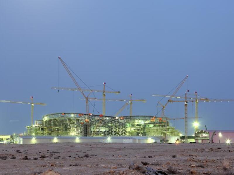 In addition to stadiums, Qatar is also undertaking huge and costly projects such as roads, a new airport and hospitals. (File photo)