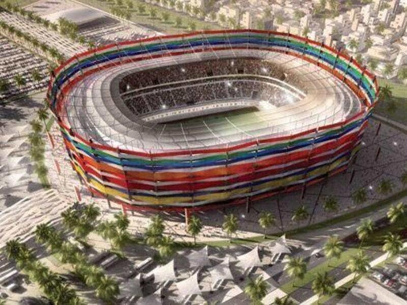 Al-Gharafa Stadium also in Al-Rayyan area. (AFP/ file)